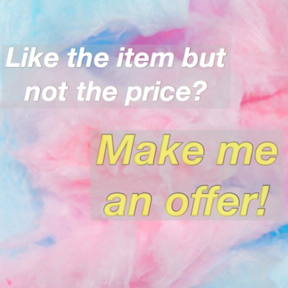Accepting Reasonable Offers!